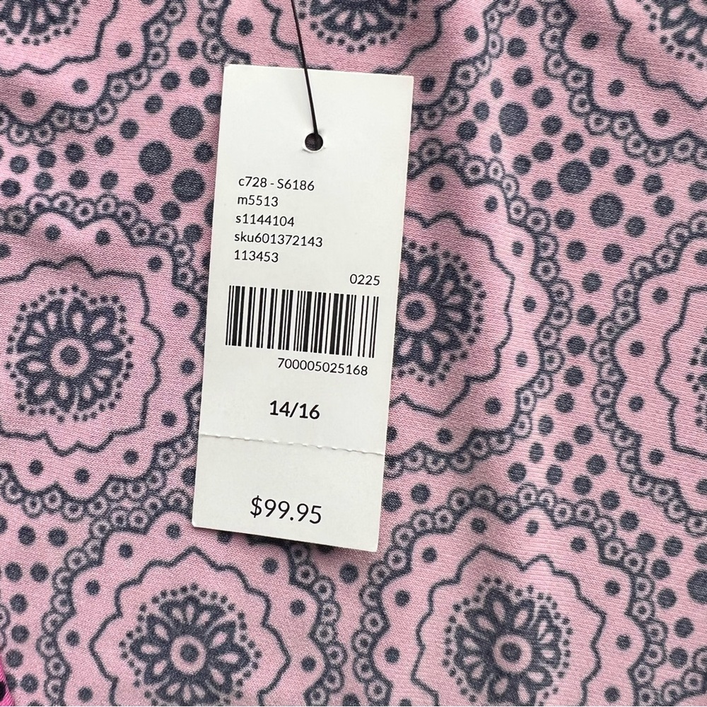 NWT Lane Bryant Surplice Kimono Sleeve Tie Waist Jumpsuit - Picture 7 of 10
